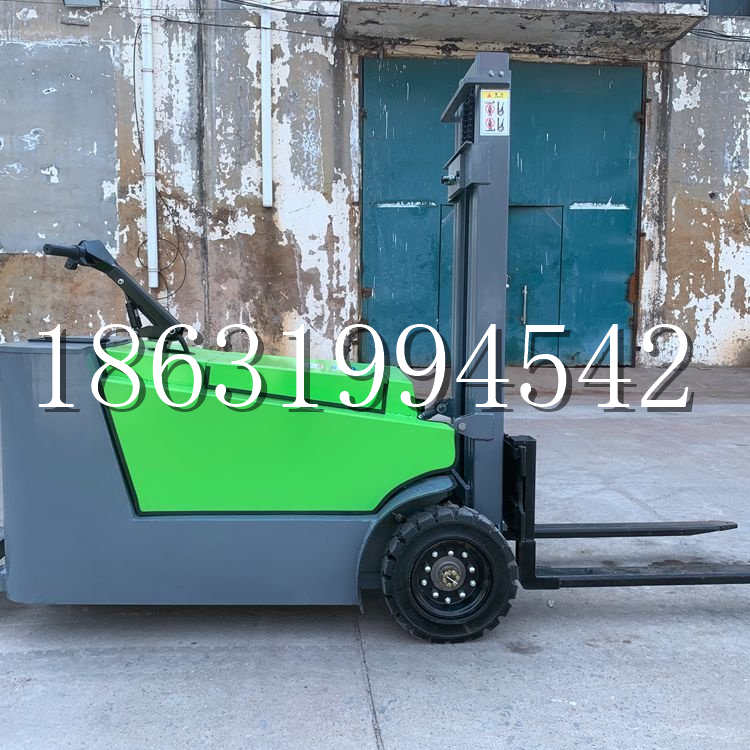 桐柏县小型电动叉车1吨2吨步行站驾式电瓶堆高充电装卸车液压升降车铲车